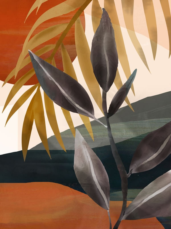 TROPICAL SUMMER ABSTRACT ART 8