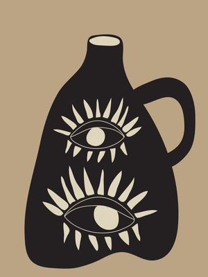 MODERN ABSTRACT VASE 1