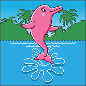 BOTO COR-DE-ROSA DESENHO KAWAII
