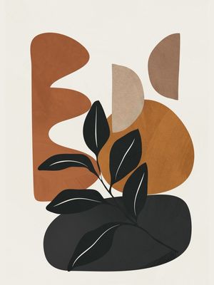 MODERN MINIMAL ABSTRACT ART SHAPES 2