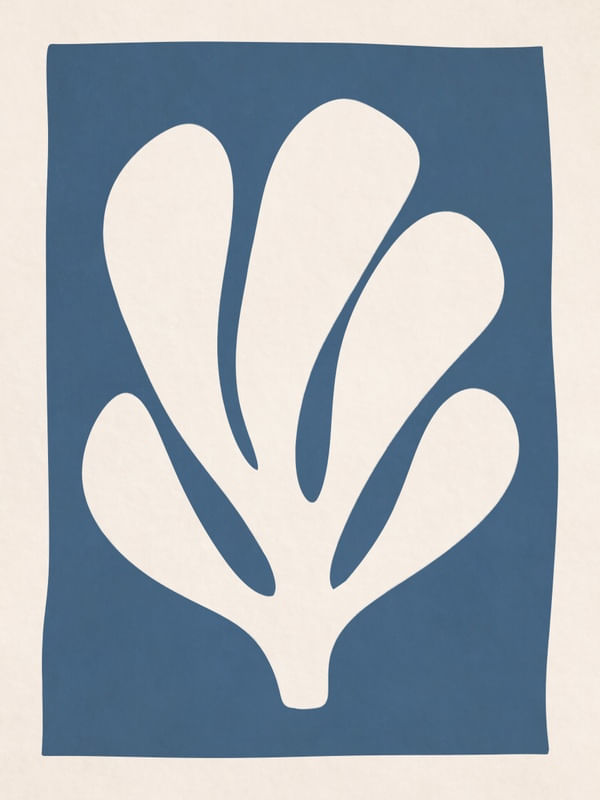 BOTANICAL ELEMENT - BLUE