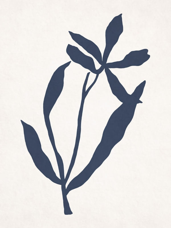 MINIMALIST PLANT - BLUE 01