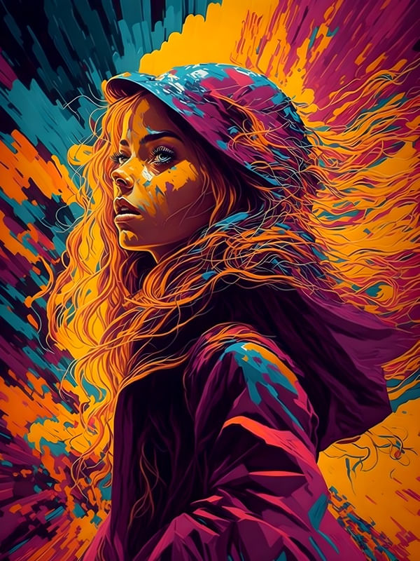 FEARLESS GIRL BY AI