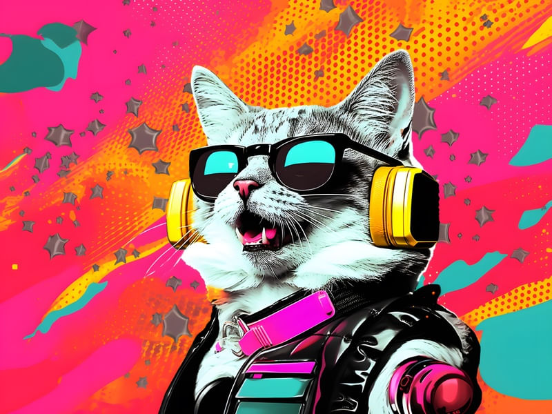 GATO NEW WAVE BY AI III