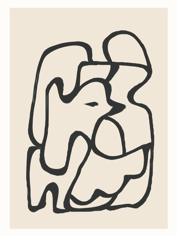 MINIMAL ABSTRACT ART 9