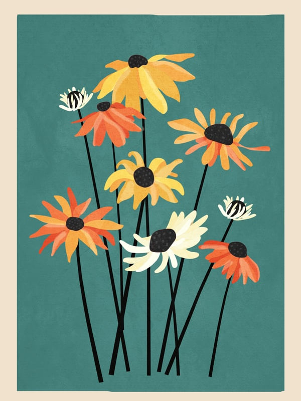 ABSTRACT FLOWER GARDEN 2