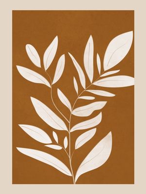 MINIMALIST PLANTS-LEAVES ART 6