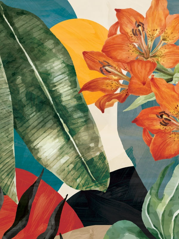 ABSTRACT TROPICAL ART 10