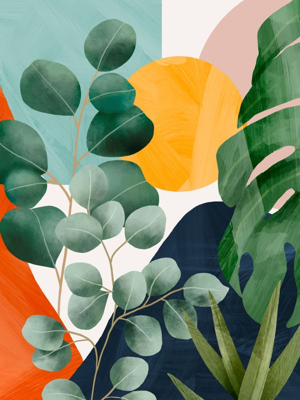 ABSTRACT TROPICAL ART 11