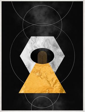 BLACK AND GOLD - PARANOID EYE