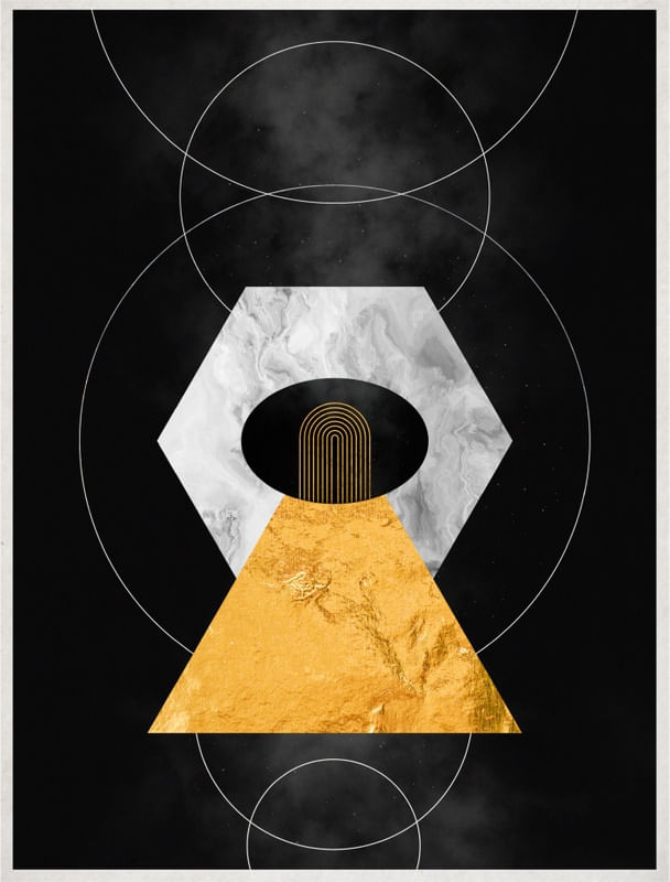 BLACK AND GOLD - PARANOID EYE
