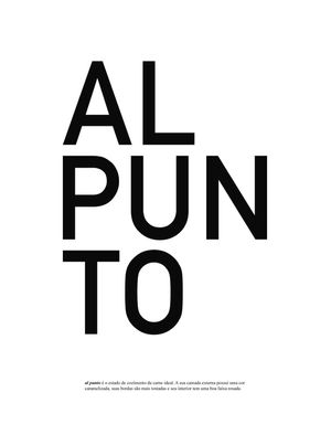 AL PUNTO