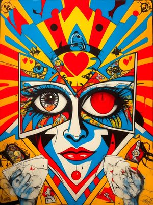 THE PLAYER POP ART BY AI
