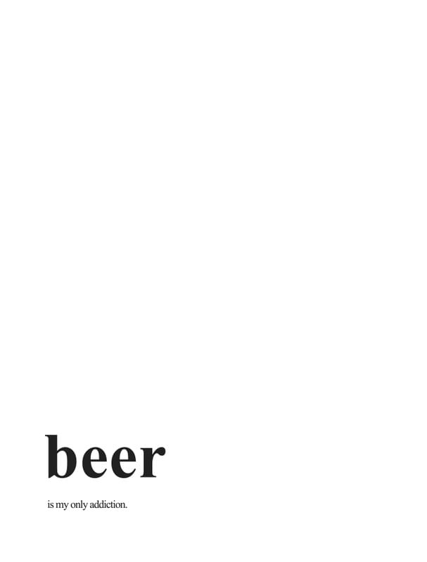 BEER BYALINEFROESS