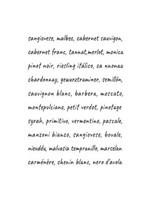 TIPOS DE VINHO