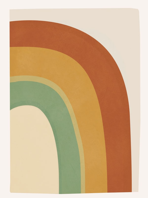 COLORFUL ABSTRACT RAINBOW
