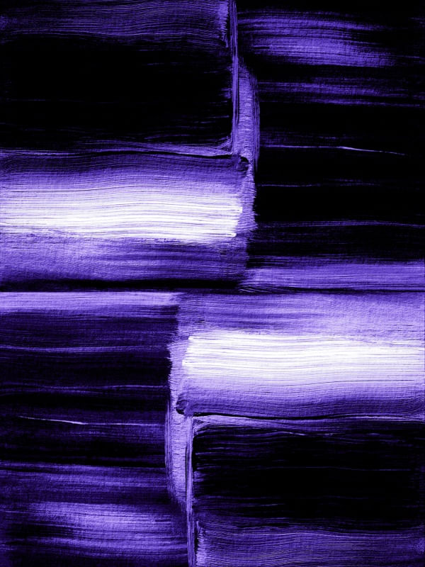 TIED UP 5 TOLET ROXO ABSTRATO COLORIDO PINTURA