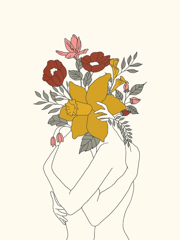 COLORFUL BLOSSOM HUG
