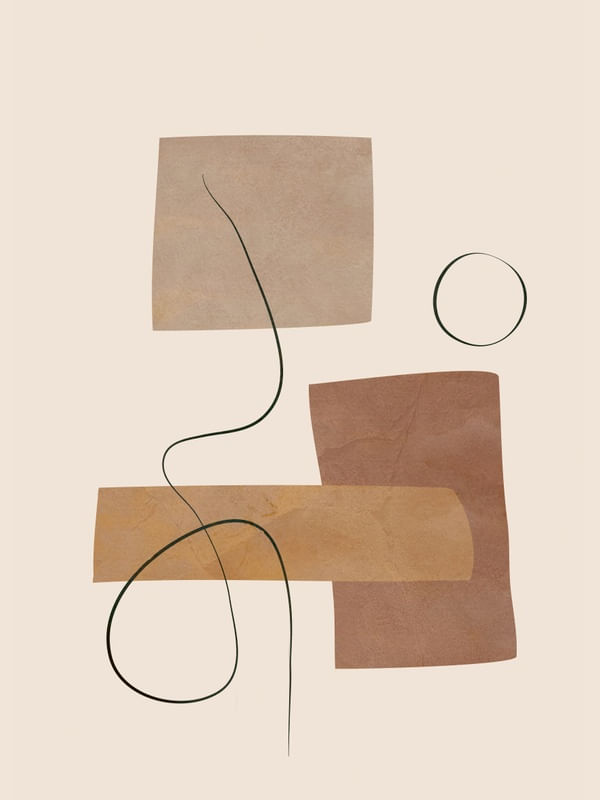MINIMAL ABSTRACT SHAPES NO 61