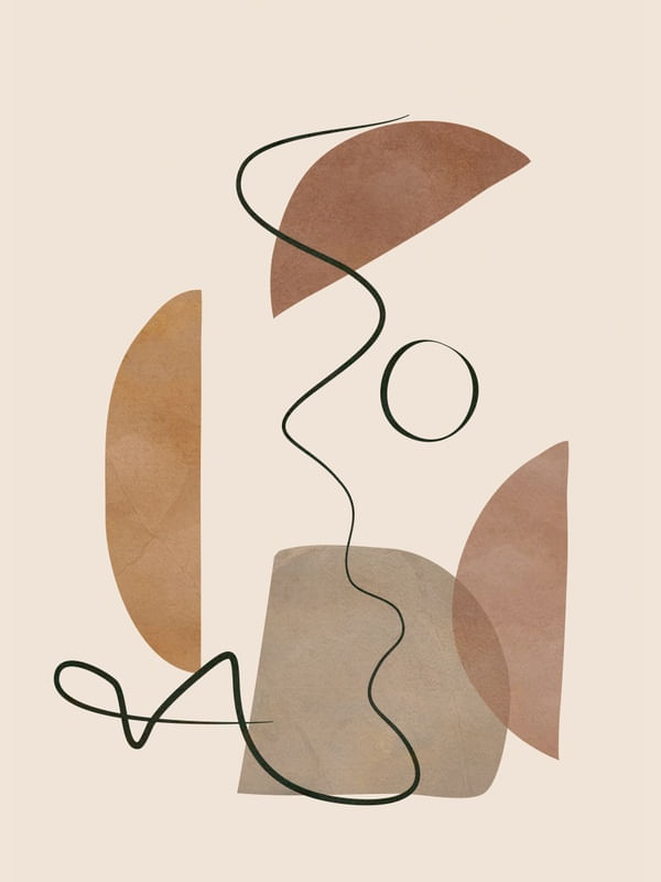 MINIMAL ABSTRACT SHAPES NO 63