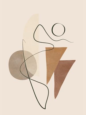 MINIMAL ABSTRACT SHAPES NO 64