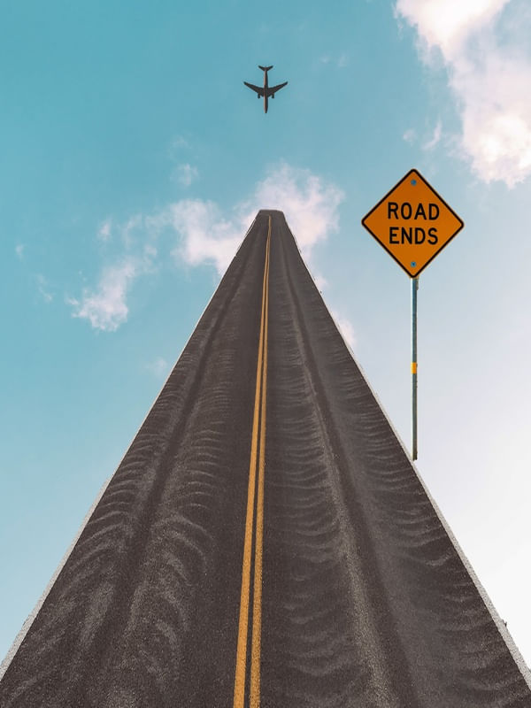 A ESTRADA TERMINA