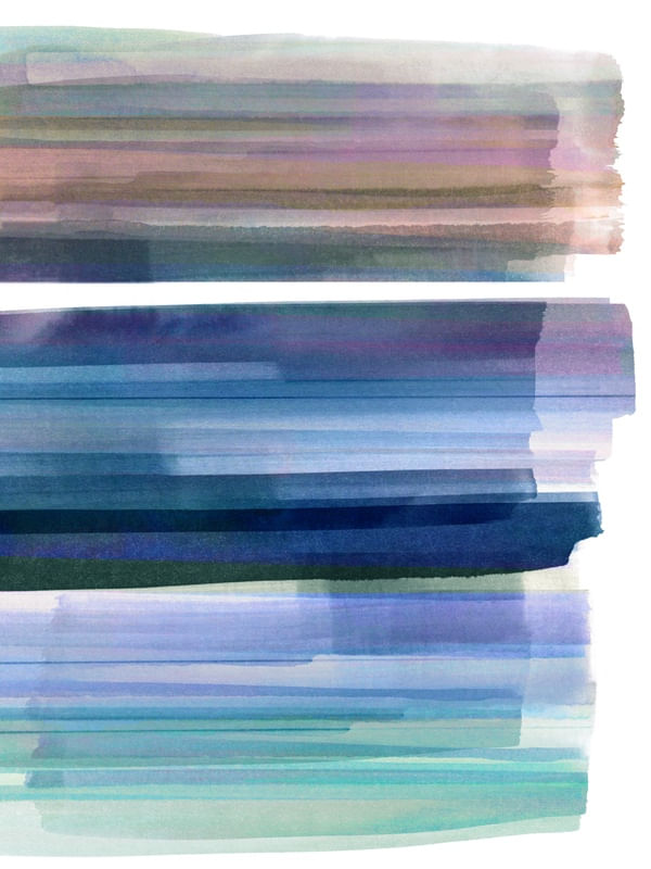 HARMONIC RESONANCE 7 - ELEGANTE LINHAS ABSTRATO PINCELADAS PINTURA