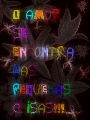 O AMOR SE ENCONTRA NAS PEQUENAS COISAS!!!
