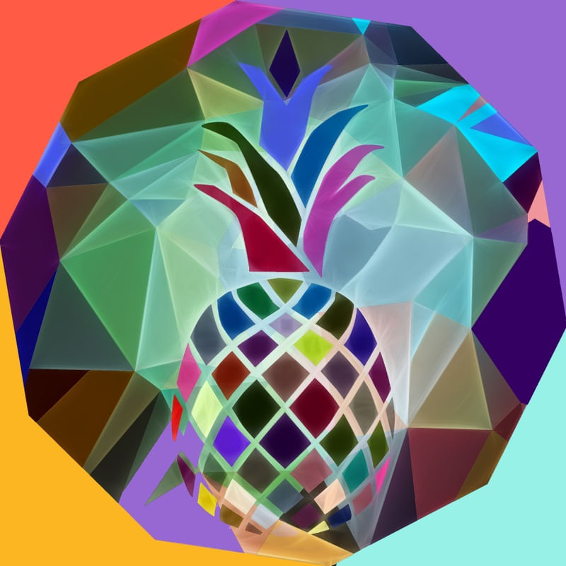 GEOMETRIC PINEAPPLE IV