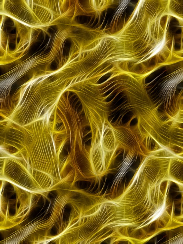 ABSTRACT IN LIVING GOLD