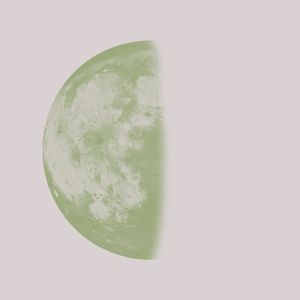 LUA CRESCENTE VERDE