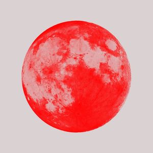 LUA CHEIA VERMELHA