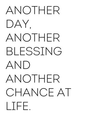 ANOTHER DAY...