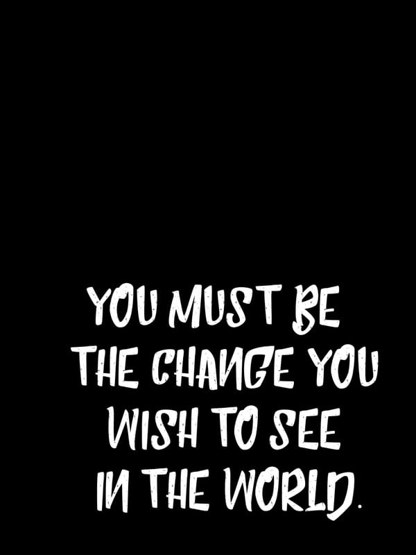 YOU MUST BE?