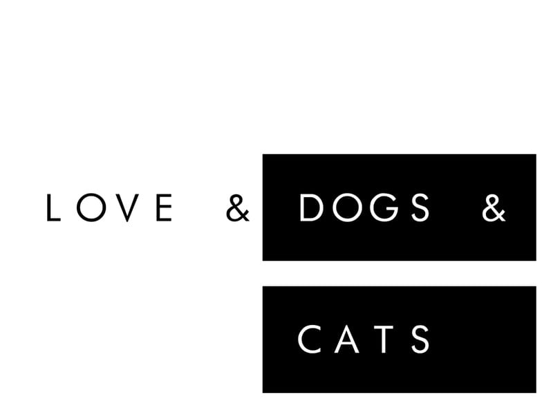 LOVE & DOGS & CATS