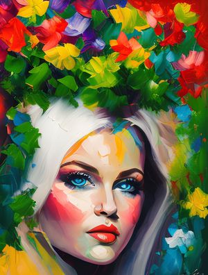 PORTRAIT OF A GIRL - BY AI