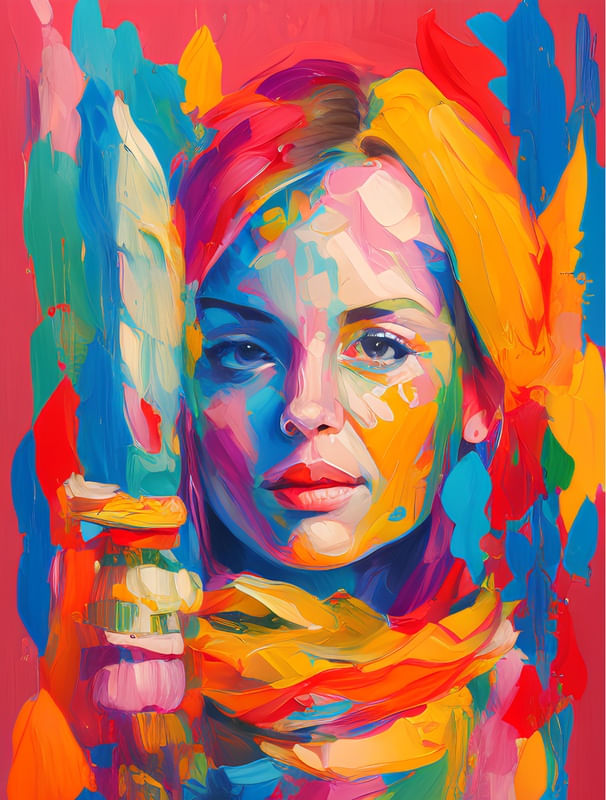 PORTRAIT OF A WOMAN - BY AI