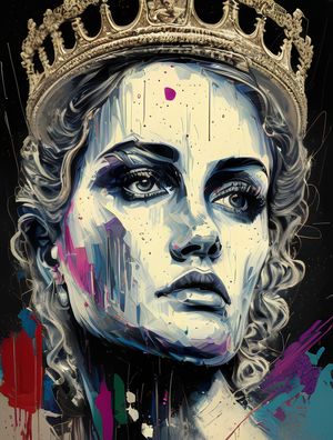 GOTHIC IRON LADY - BY AI