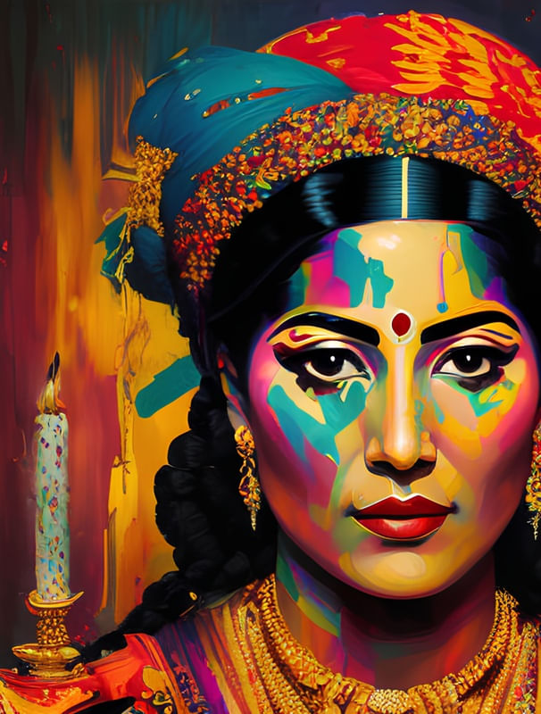 INDIAN WOMAN - BY AI