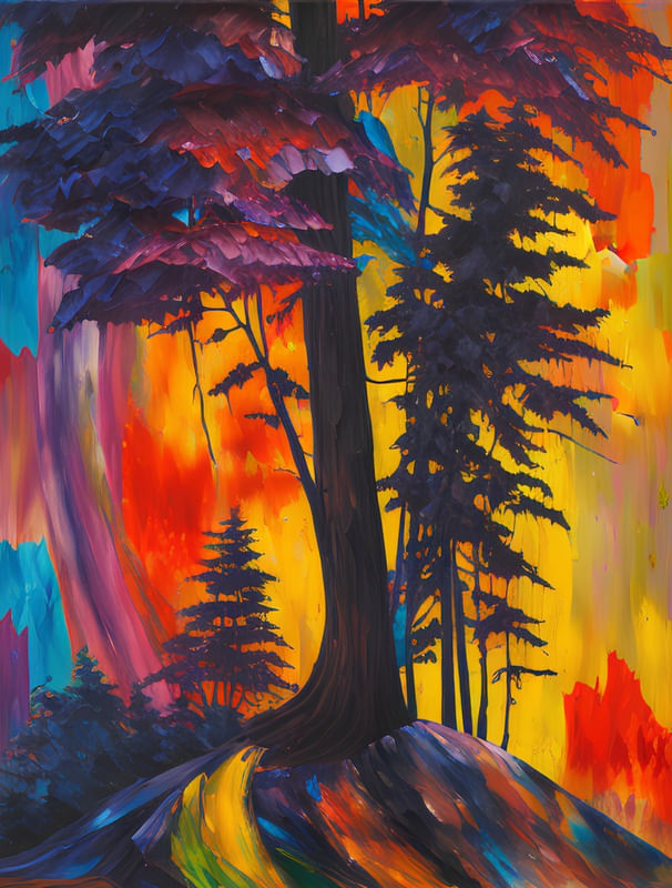 INCÊNDIO NA FLORESTA - BY AI