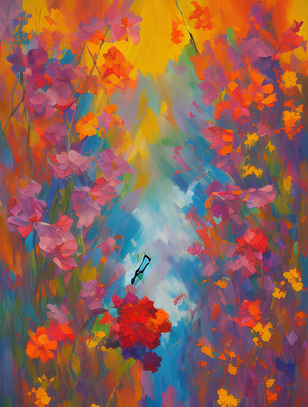 ABSTRACT WATERCOLOR BACKGROUND - BY AI