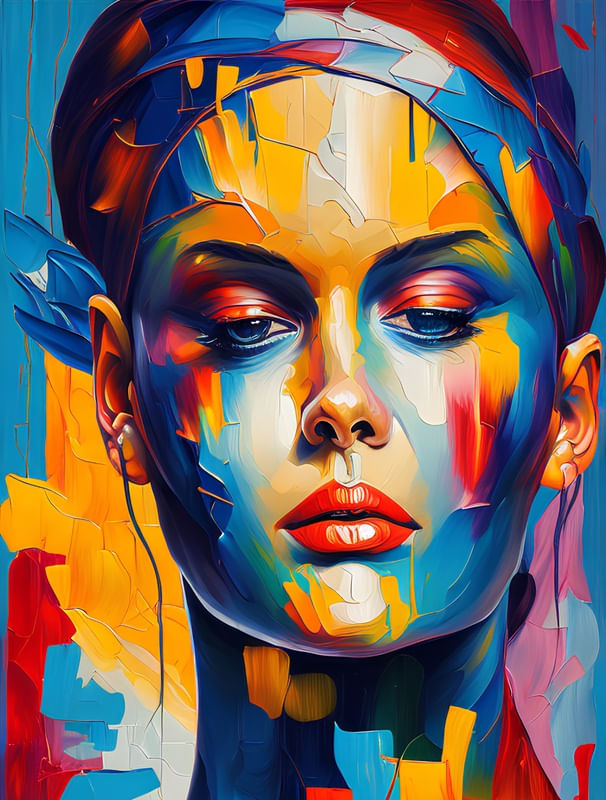 FACE OF A PERSON - VERSION 2- BY AI