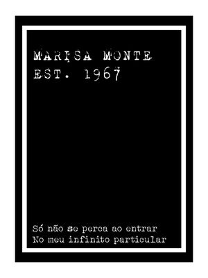 MARISA MONTE EST. 1967