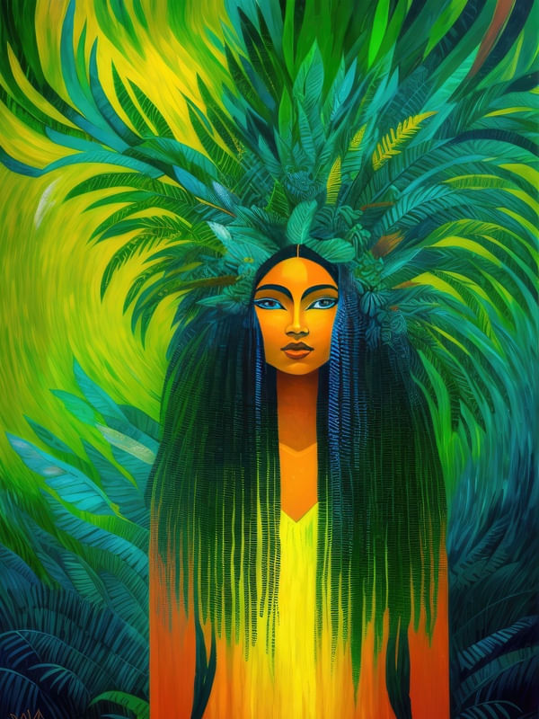 DEUSA AMAZONAS BY AI