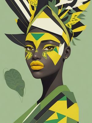 AFRO BELEZA NACIONAL BY AI