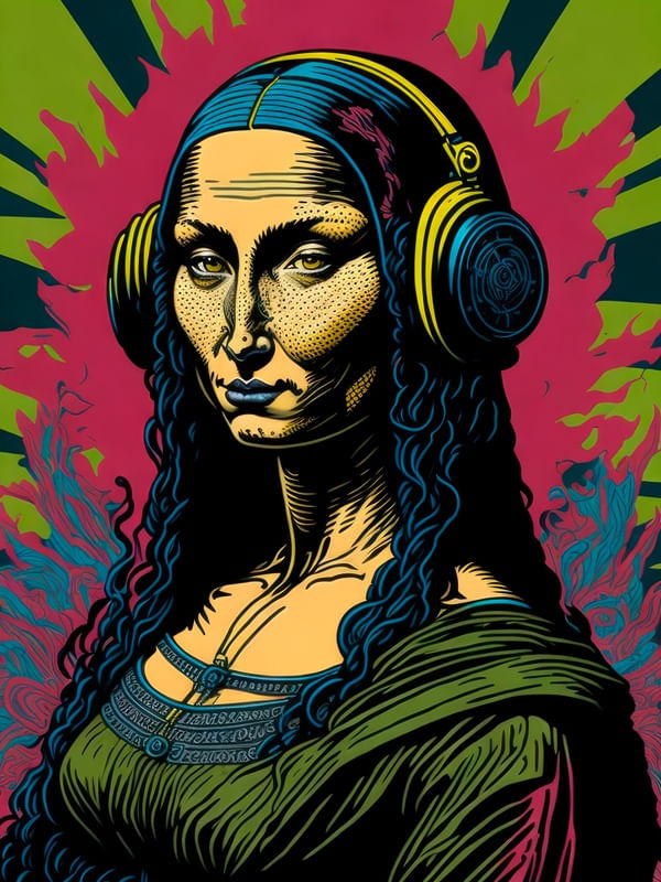 MONA POP BY AI