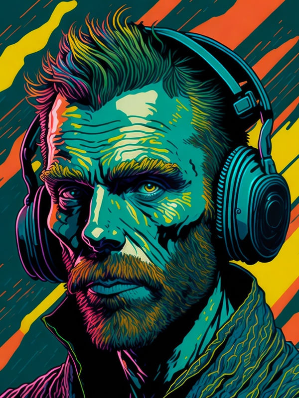 VAN GOGH POP BY AI
