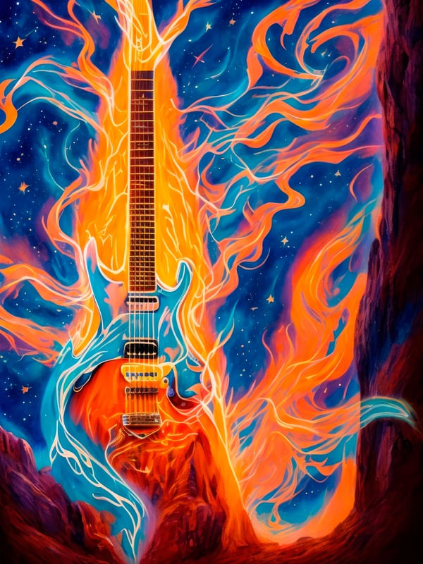 GUITAR COLORS BY AI