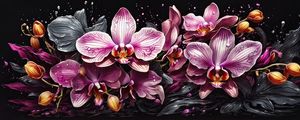 FLORES DE ORQUÍDEA BY AI