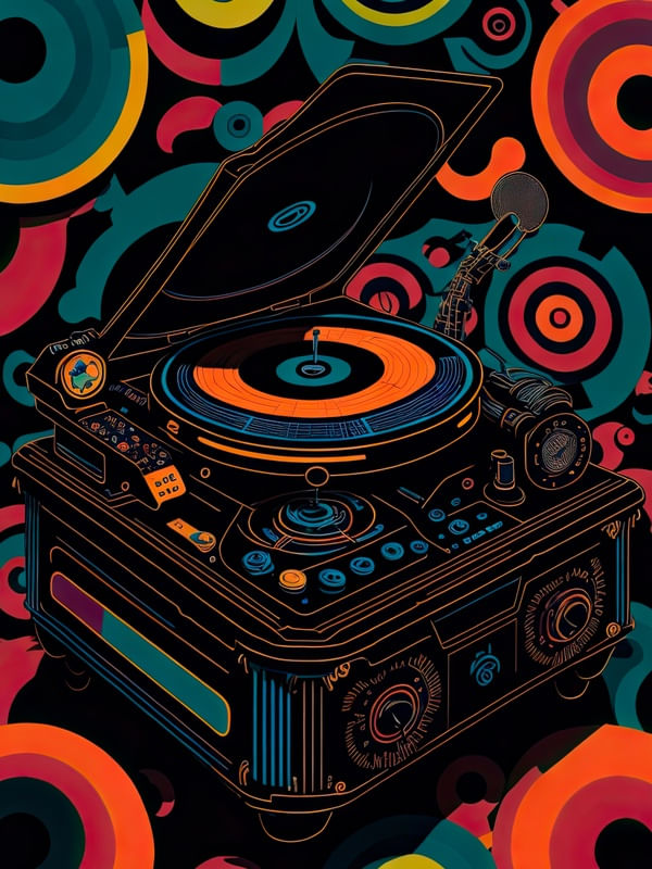 VITROLA VINIL BY AI